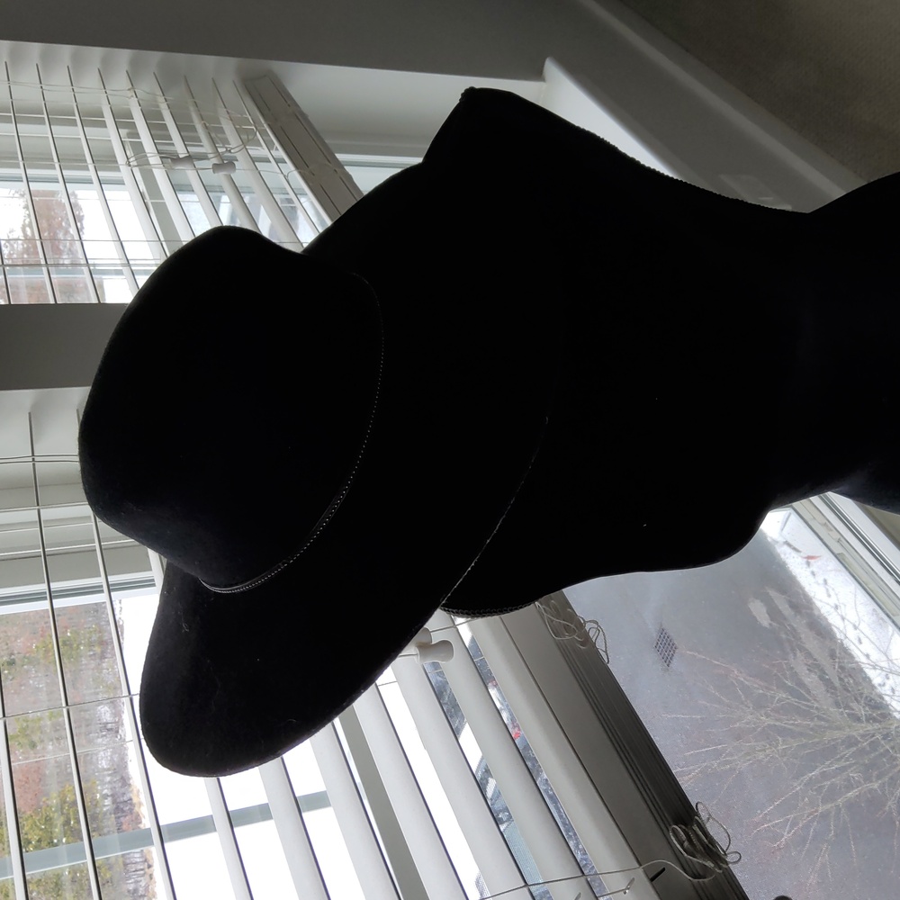 **UpDated Photos!**FRYE Wide Brim Wool Boater - Picture 16 of 16